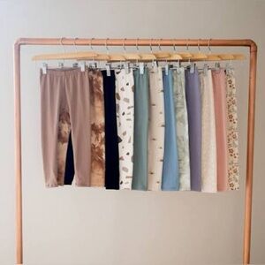 Jax & Lennon neutral leggings bundle 18-24 months